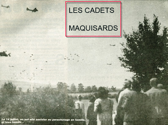 Parachutage du 14 juillet 1944 à Ameugny